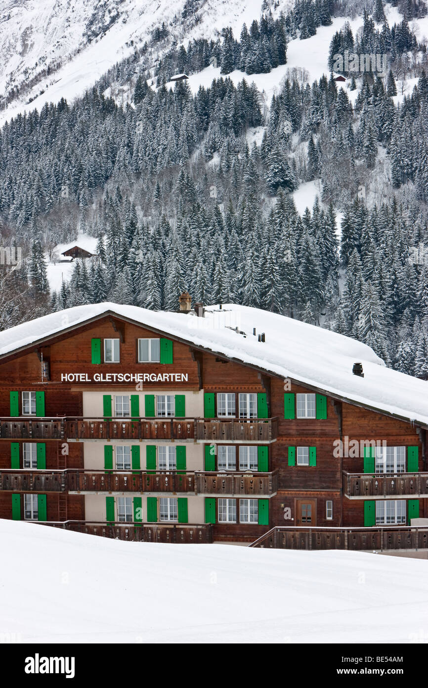 Grindelwald, regione di Jungfrau, Oberland bernese, alpi svizzere, Svizzera Foto Stock