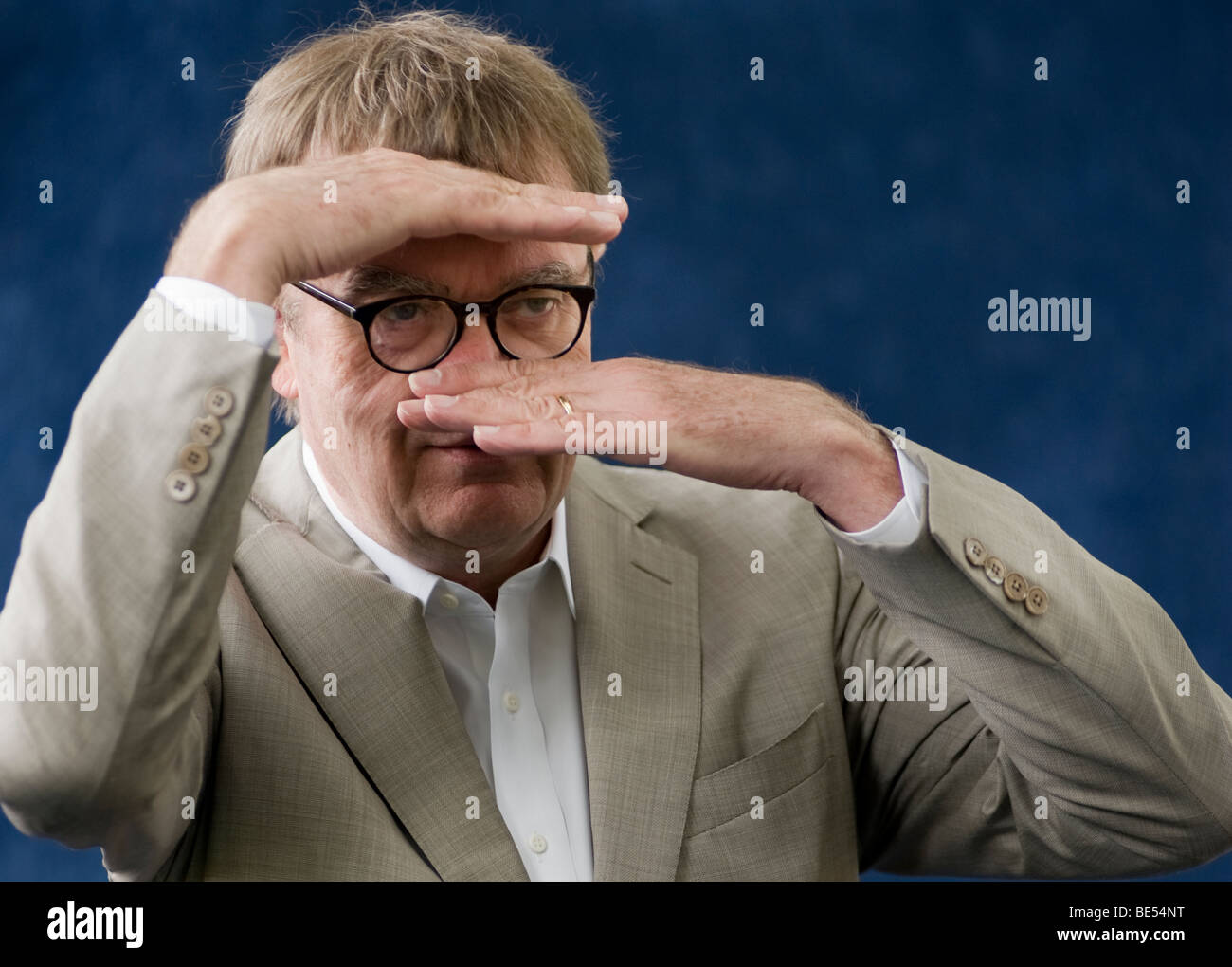Gary Edward "" Garrison Keillor al Edinburgh International Book Festival 2009, Scozia. Regno Unito Foto Stock