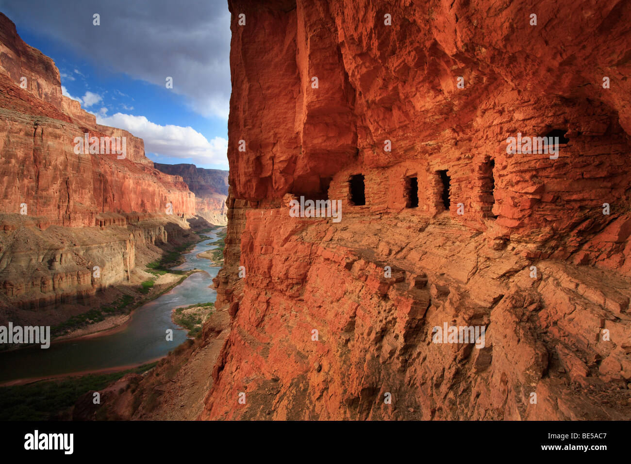 Nankoweap rovine nel Parco Nazionale del Grand Canyon Foto Stock