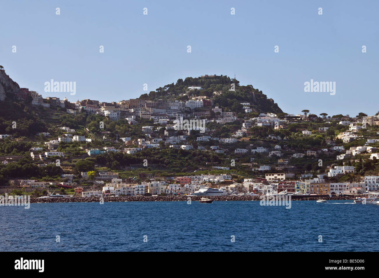 L' isola di Capri Foto Stock