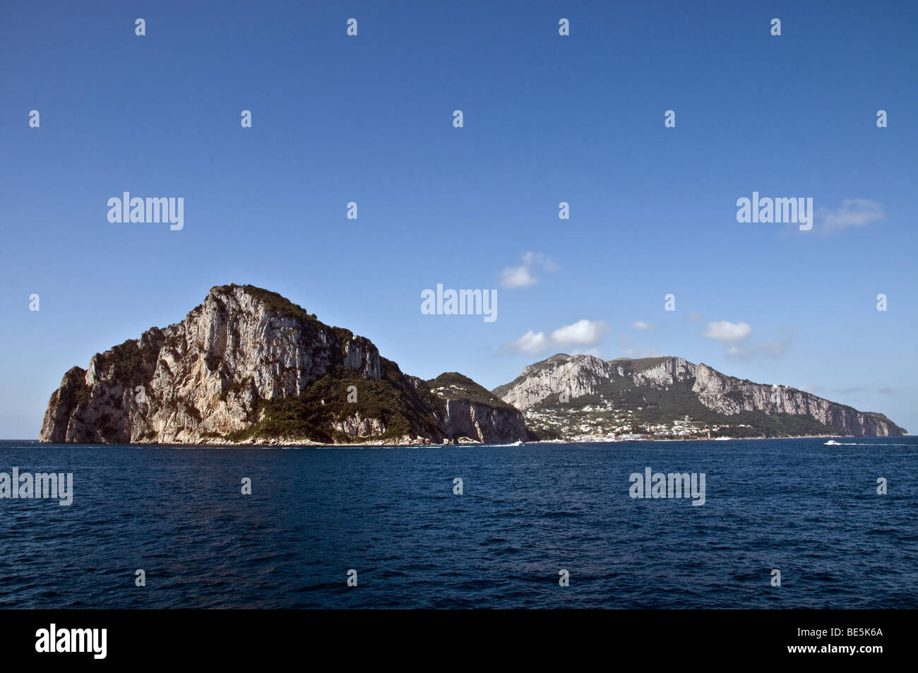 L' isola di Capri Foto Stock