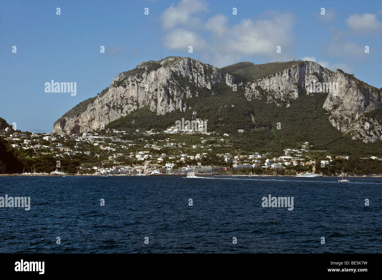 L' isola di Capri Foto Stock