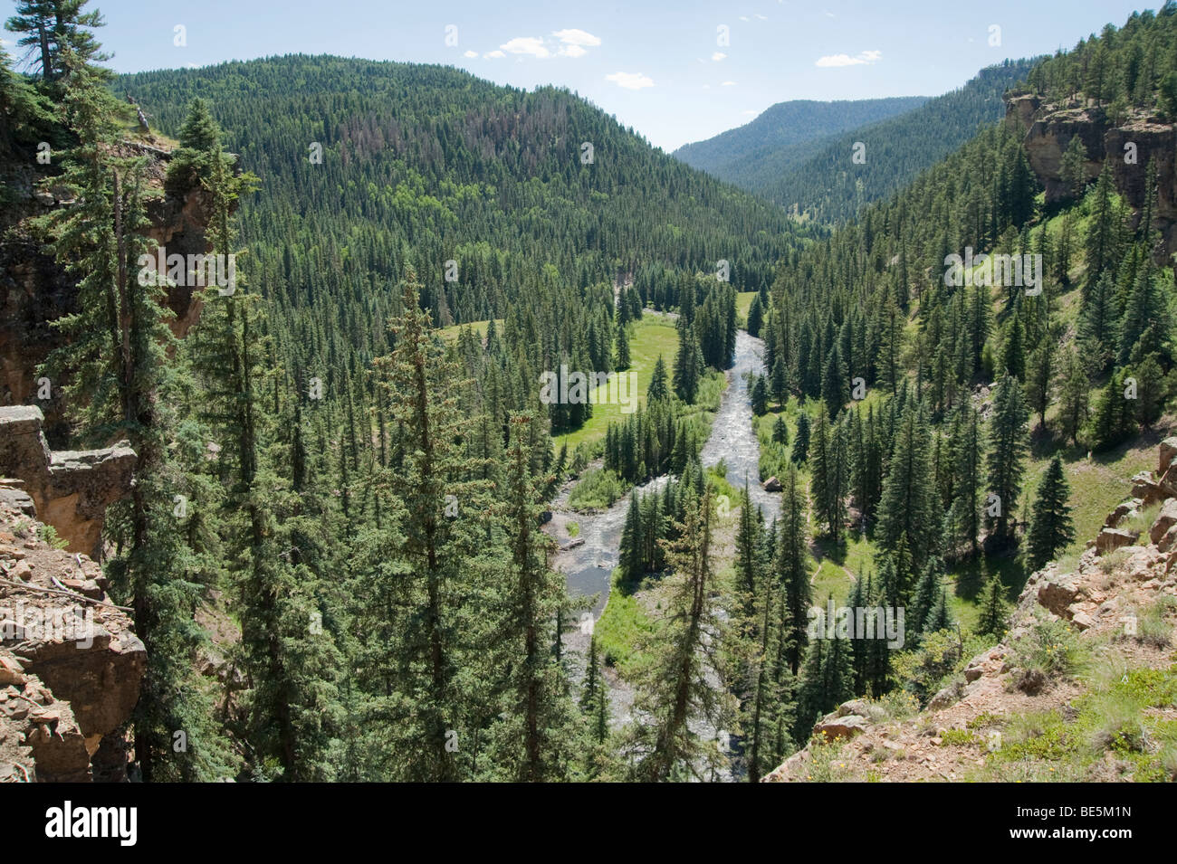 Southern Colorado vicino al Canyon di eco Foto Stock