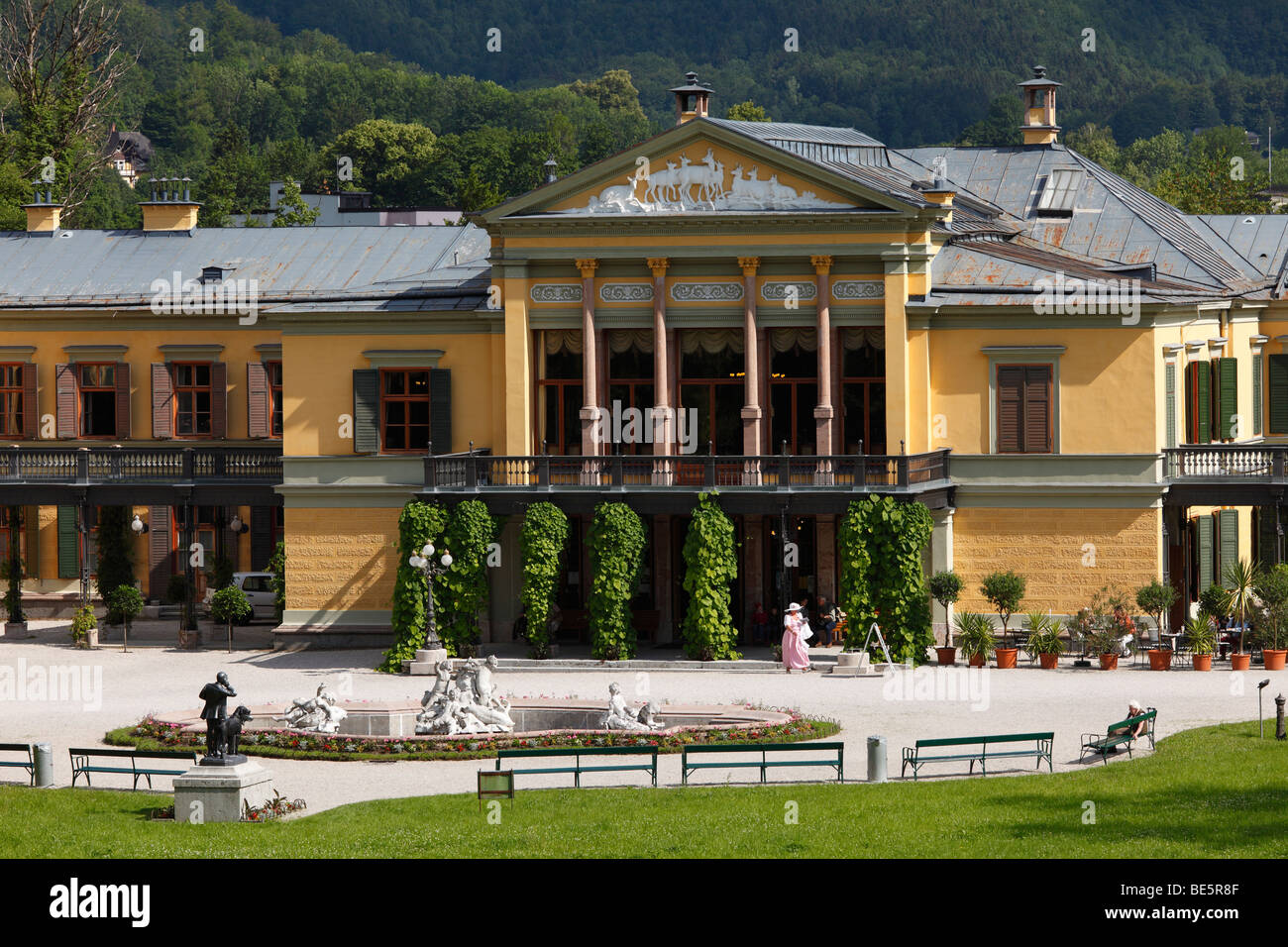 La Kaiservilla, Villa imperiale di Bad Ischl, area Salzkammergut, Austria superiore, Austria, Europa Foto Stock