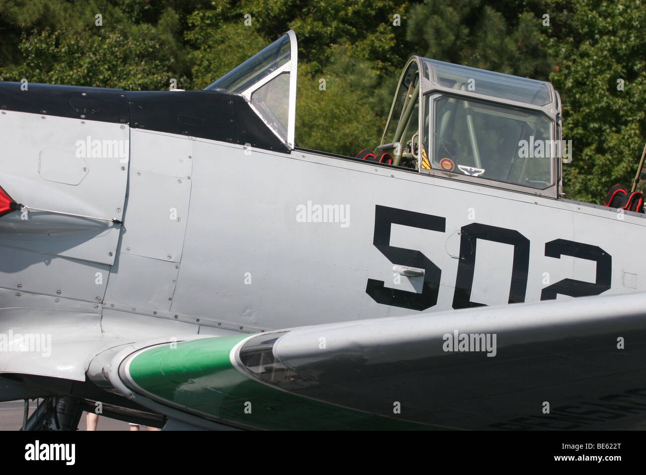 North American T-6 aereo, Louisa, Virginia Foto Stock