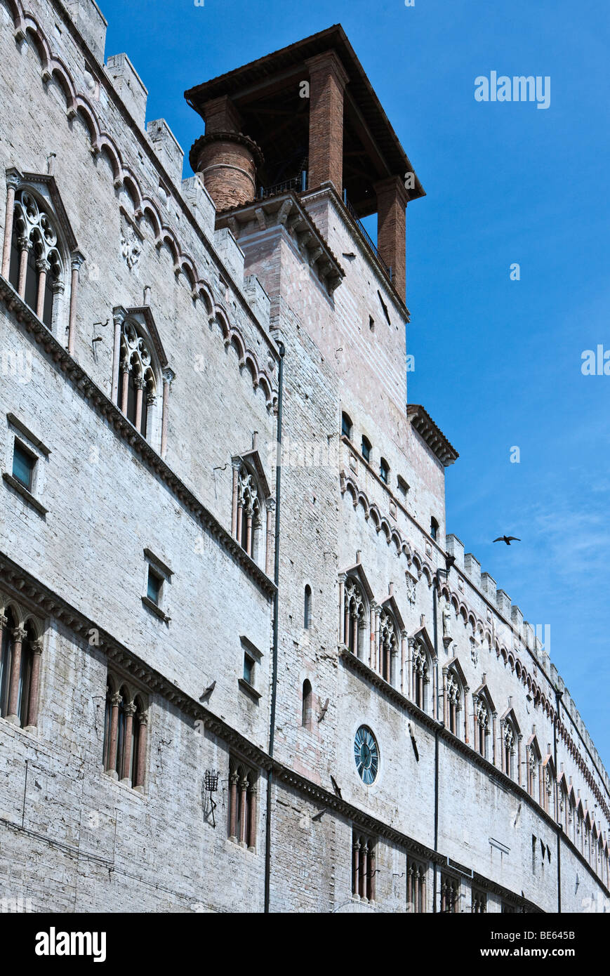 L'Italia,Umbria,Perugia,il Palazzo dei Priori Foto Stock