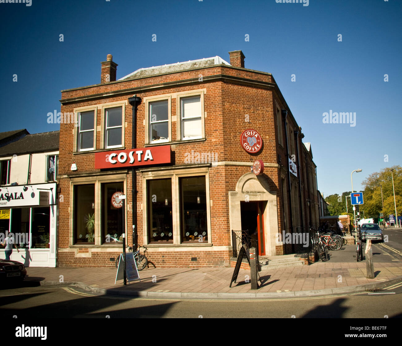 Costa Coffee cowley road oxford Foto Stock