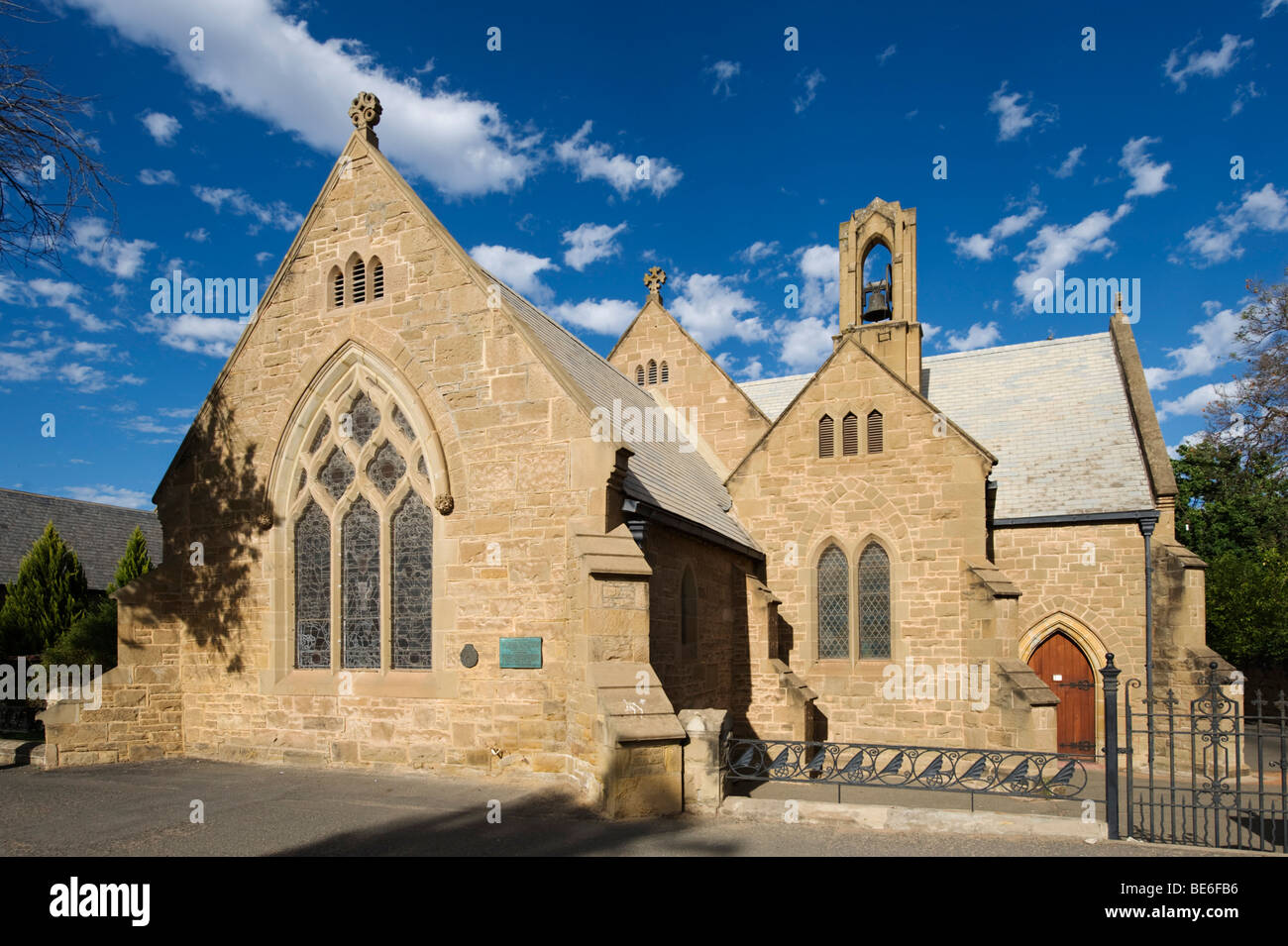 St Judes chiesa anglicana dal 1897, Oudtshoorn, Sud Africa Foto Stock