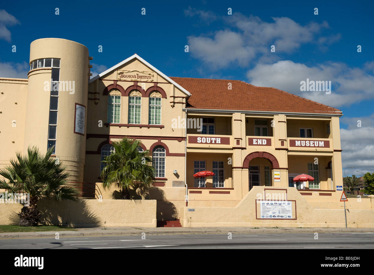 South End Museum, Port Elizabeth, Sud Africa Foto Stock