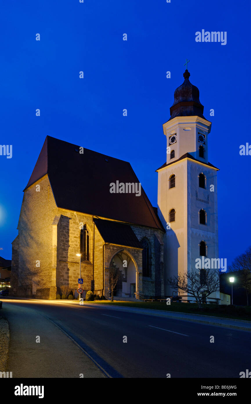 Chiesa parrocchiale Mariae Heimsuchung Maria Visitazione, Zell am Pettenfirst, Austria superiore, Europa Foto Stock