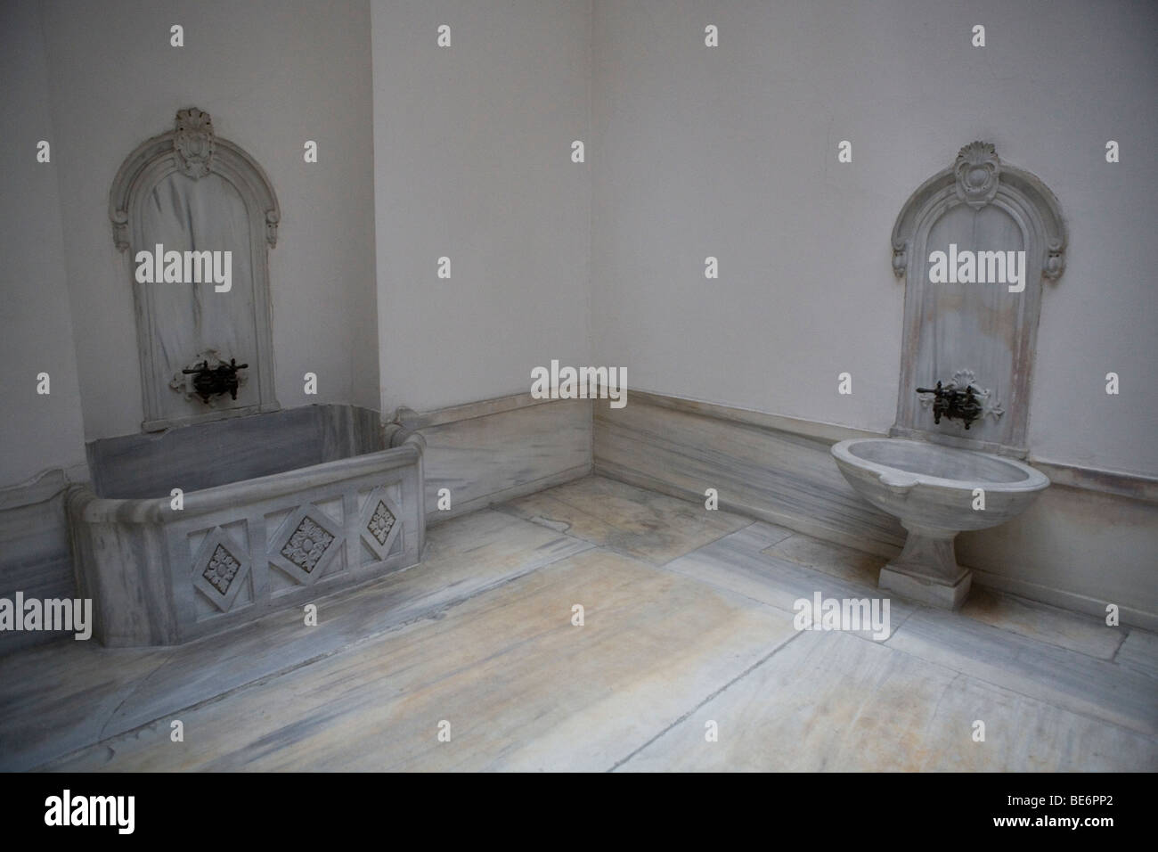 Palazzo Dolmabahçe in Istanbul bagno turco Foto Stock