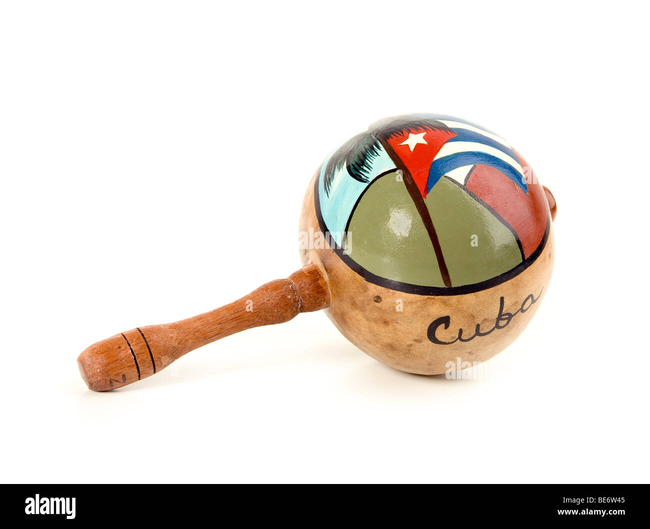 Maraca cubano Foto Stock