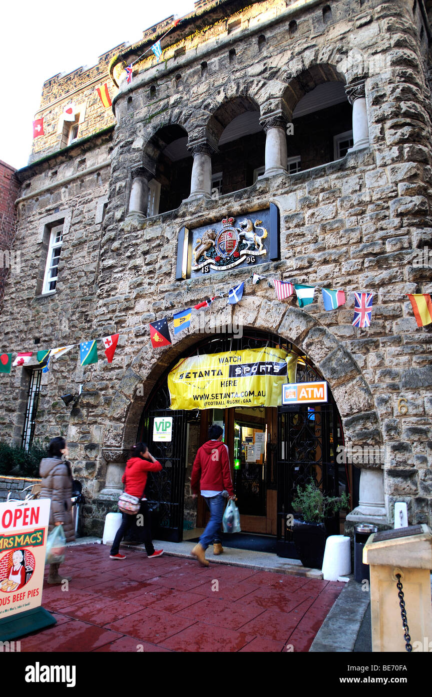 Bar in edificio storico Perth Western Australia Foto Stock