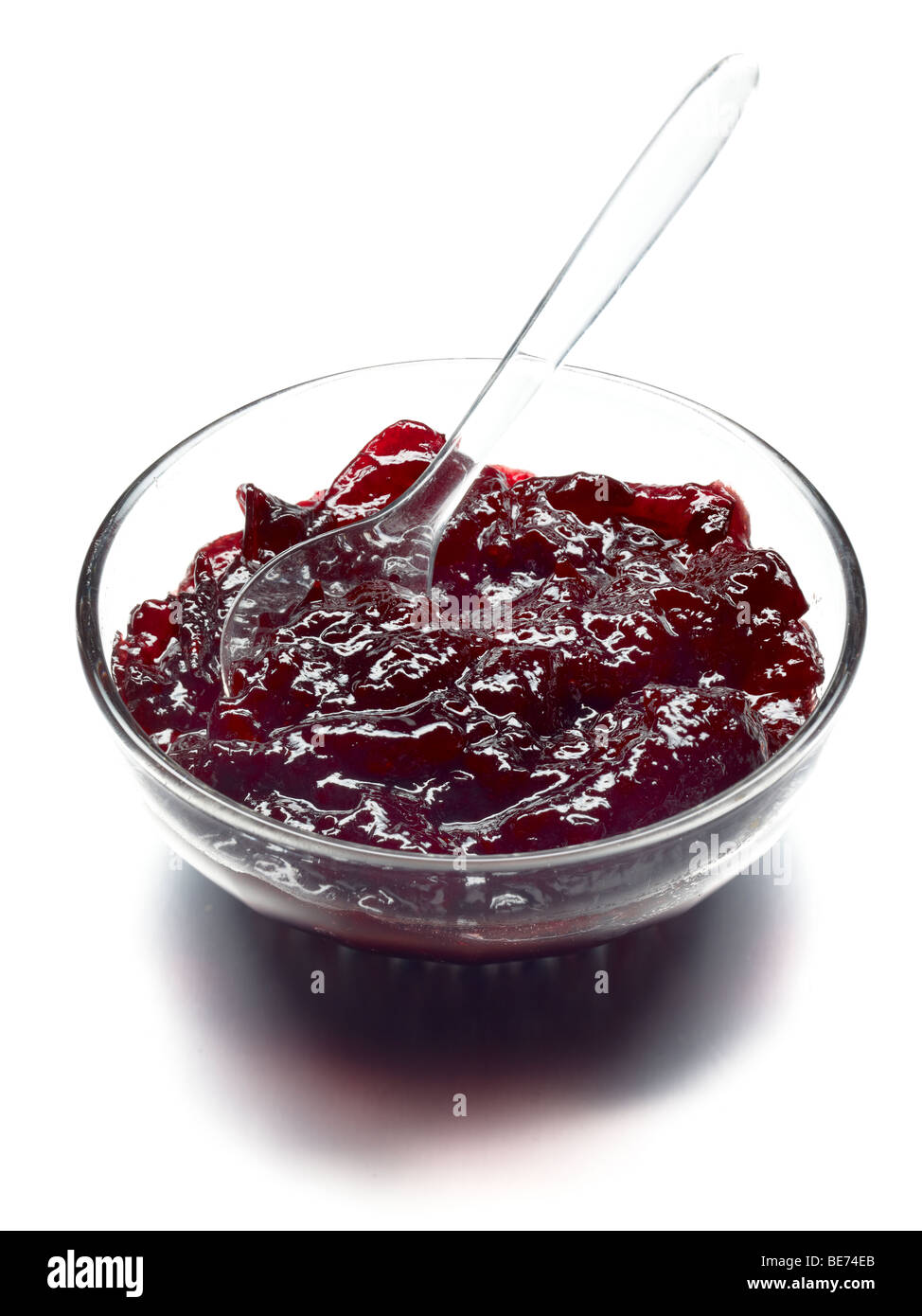 Prugna di susina selvatica marmellata Foto Stock