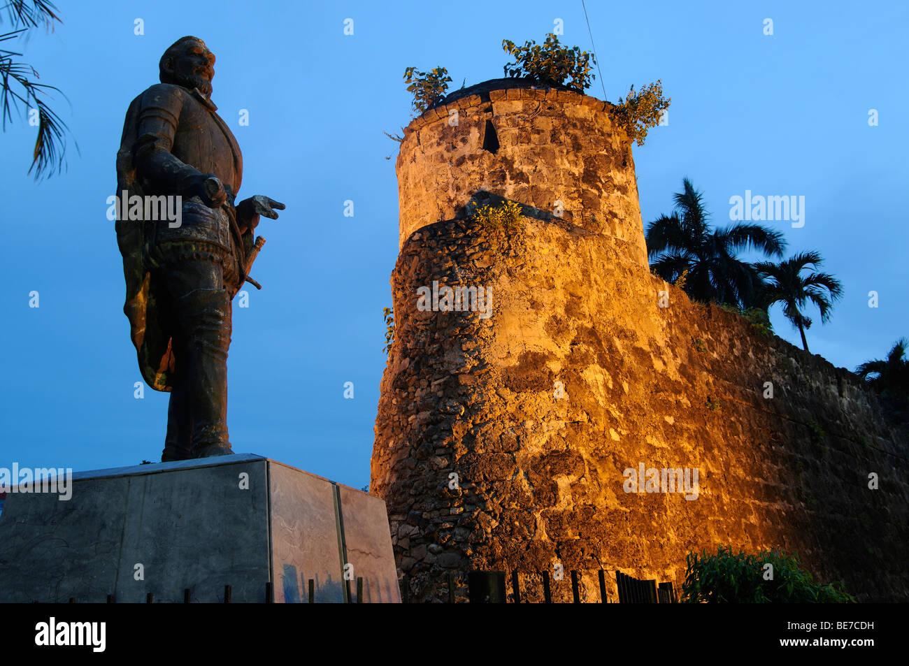 Fort san pedro cebu filippine Foto Stock