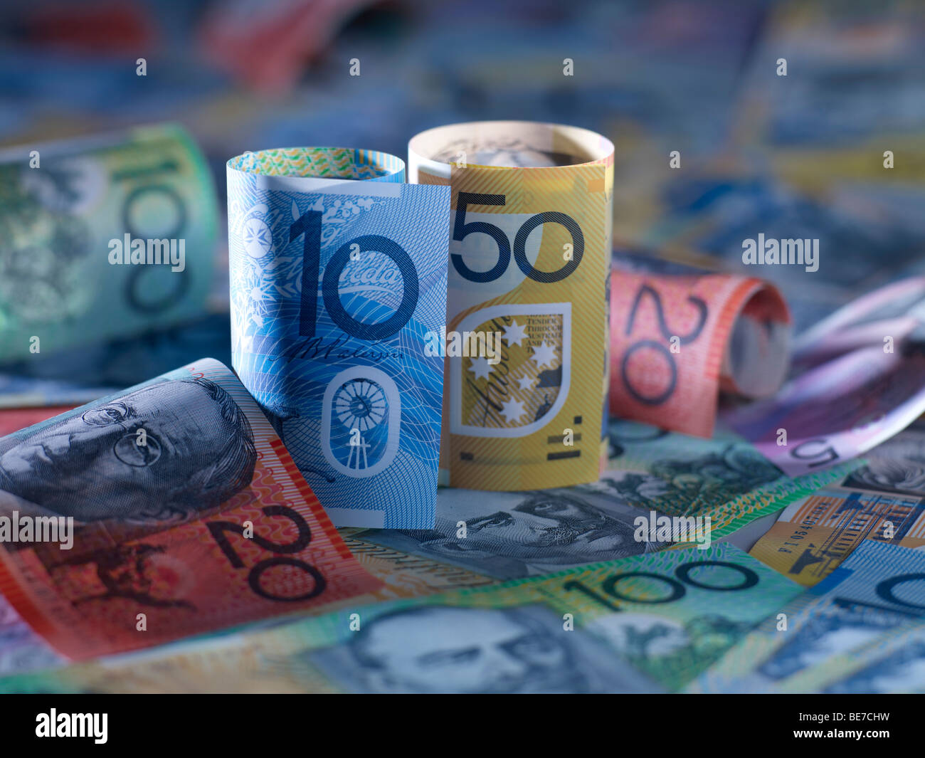 Valuta australiana Foto Stock