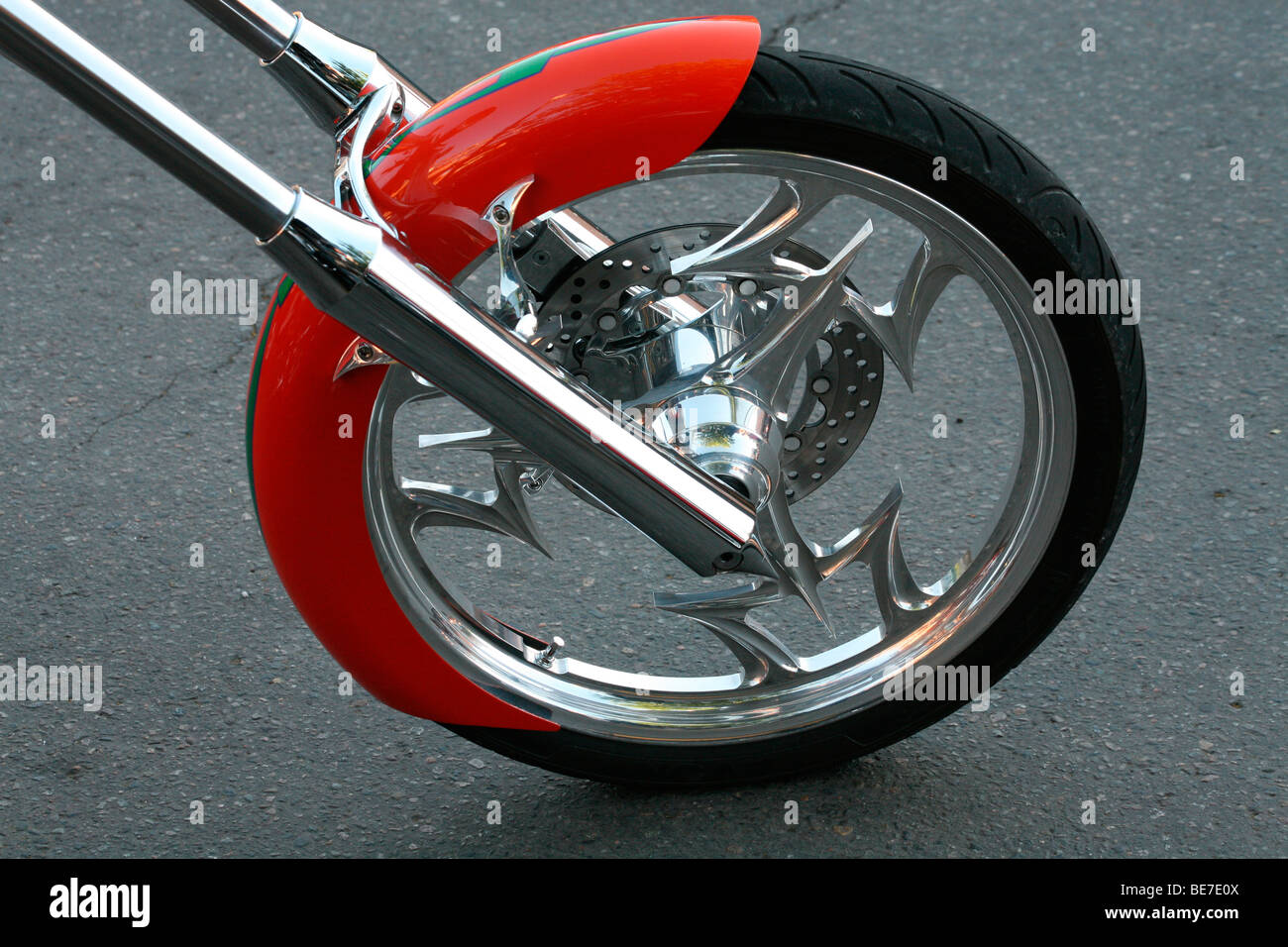 Motociclo, dettaglio Foto Stock