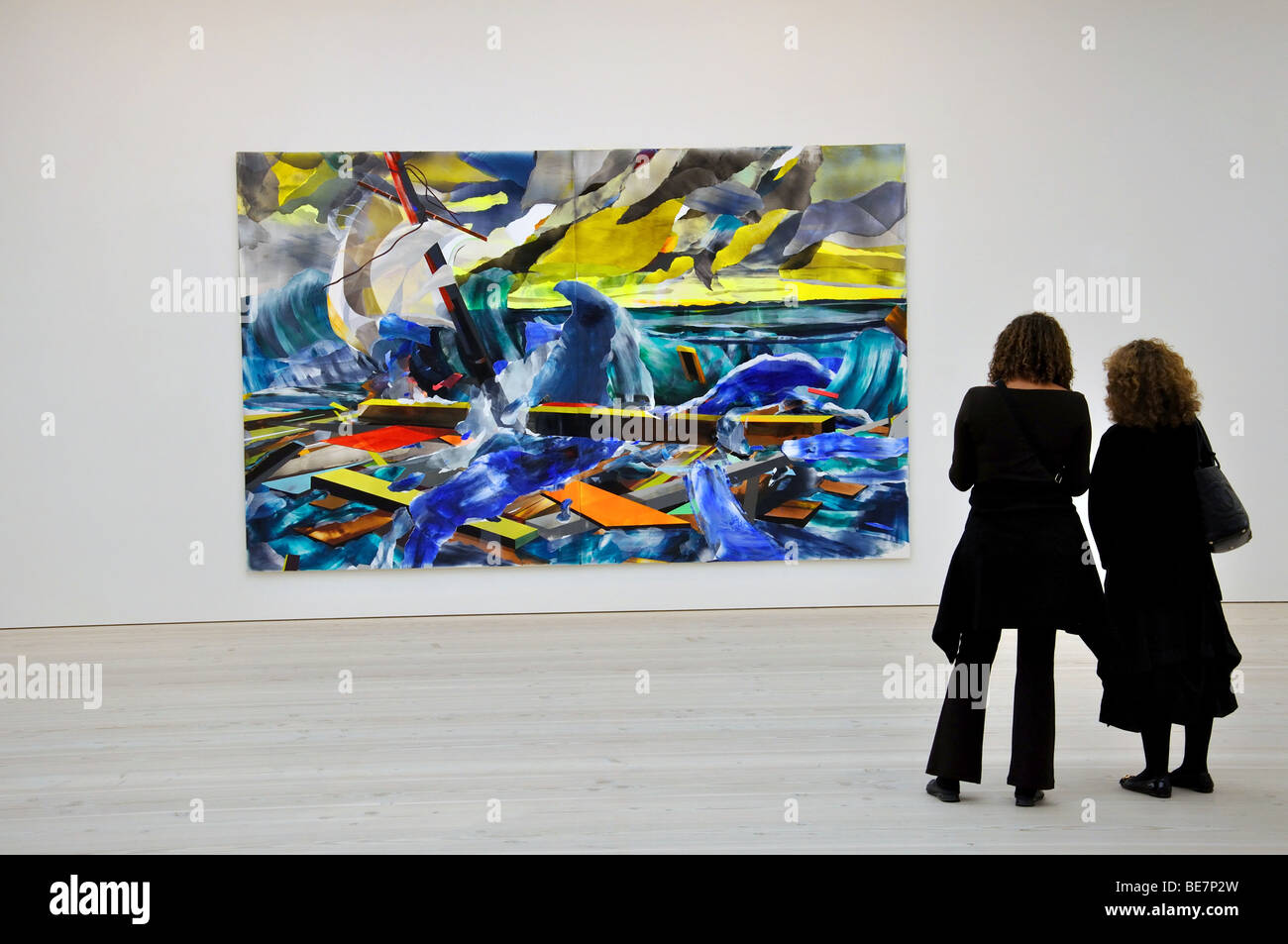 La Saatchi Gallery, King's Road, il Chelsea, Royal Borough di Kensington e Chelsea, London, England, Regno Unito Foto Stock