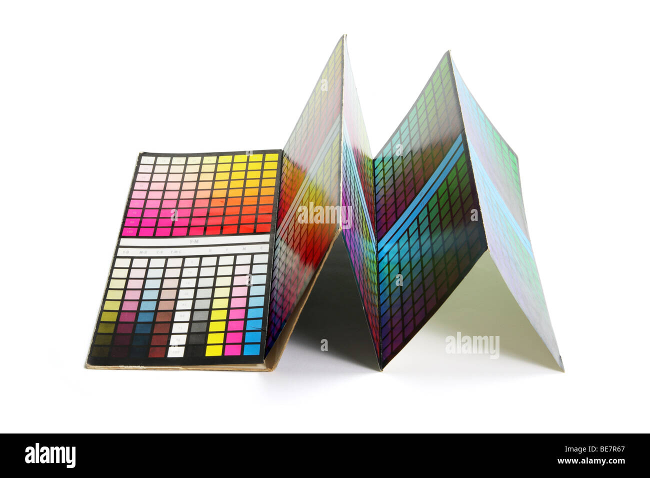 Tabella di colore Foto Stock