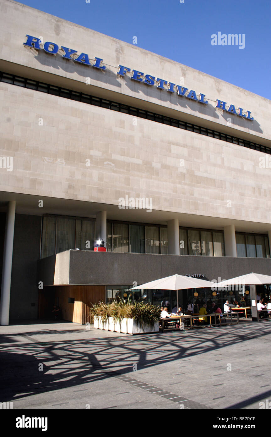 Il Royal Festival Hall di Londra Settembre 2009 Foto Stock