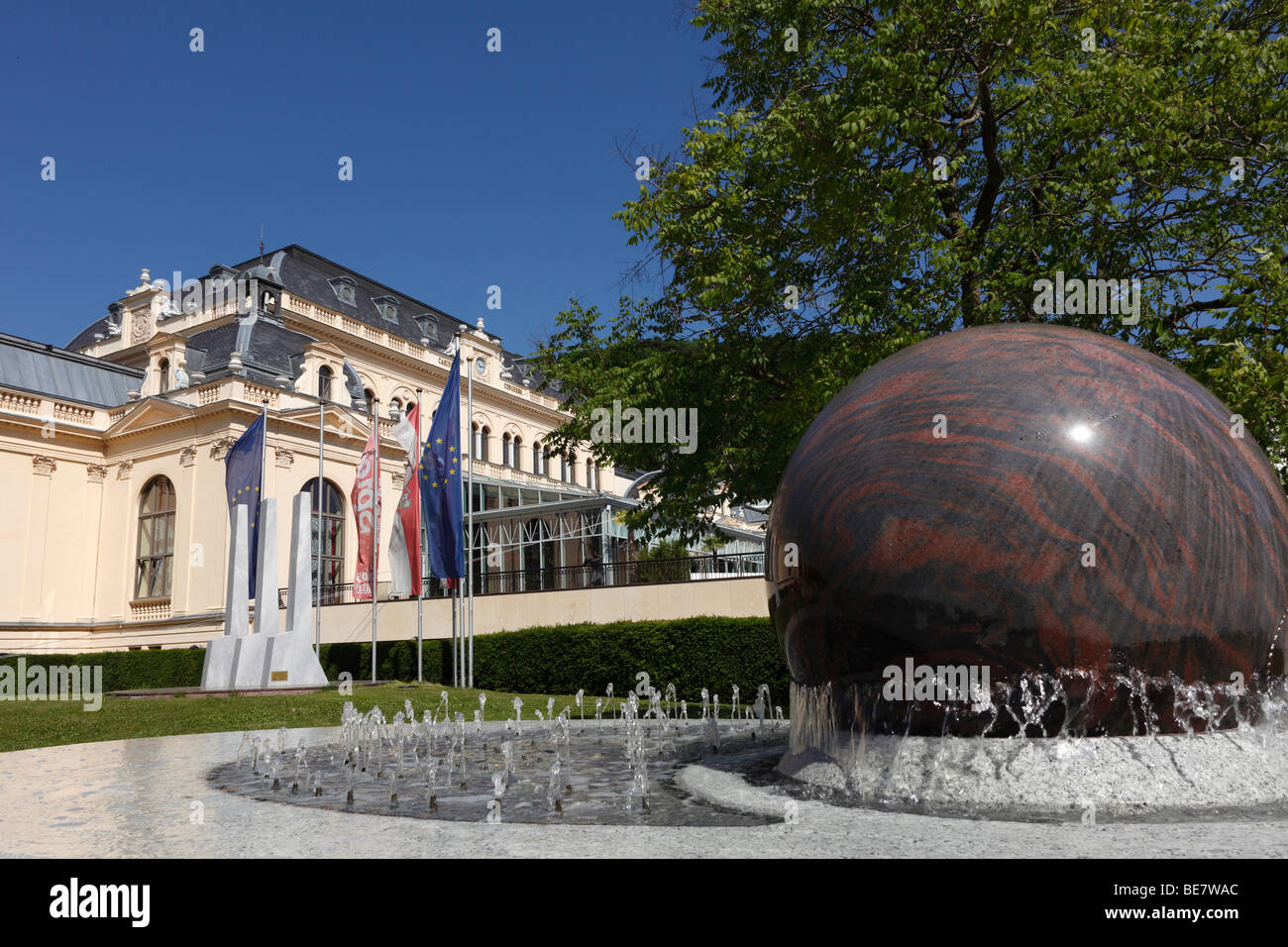 Casino Baden, boschi di Vienna, Austria Inferiore, Austria, Europa Foto Stock
