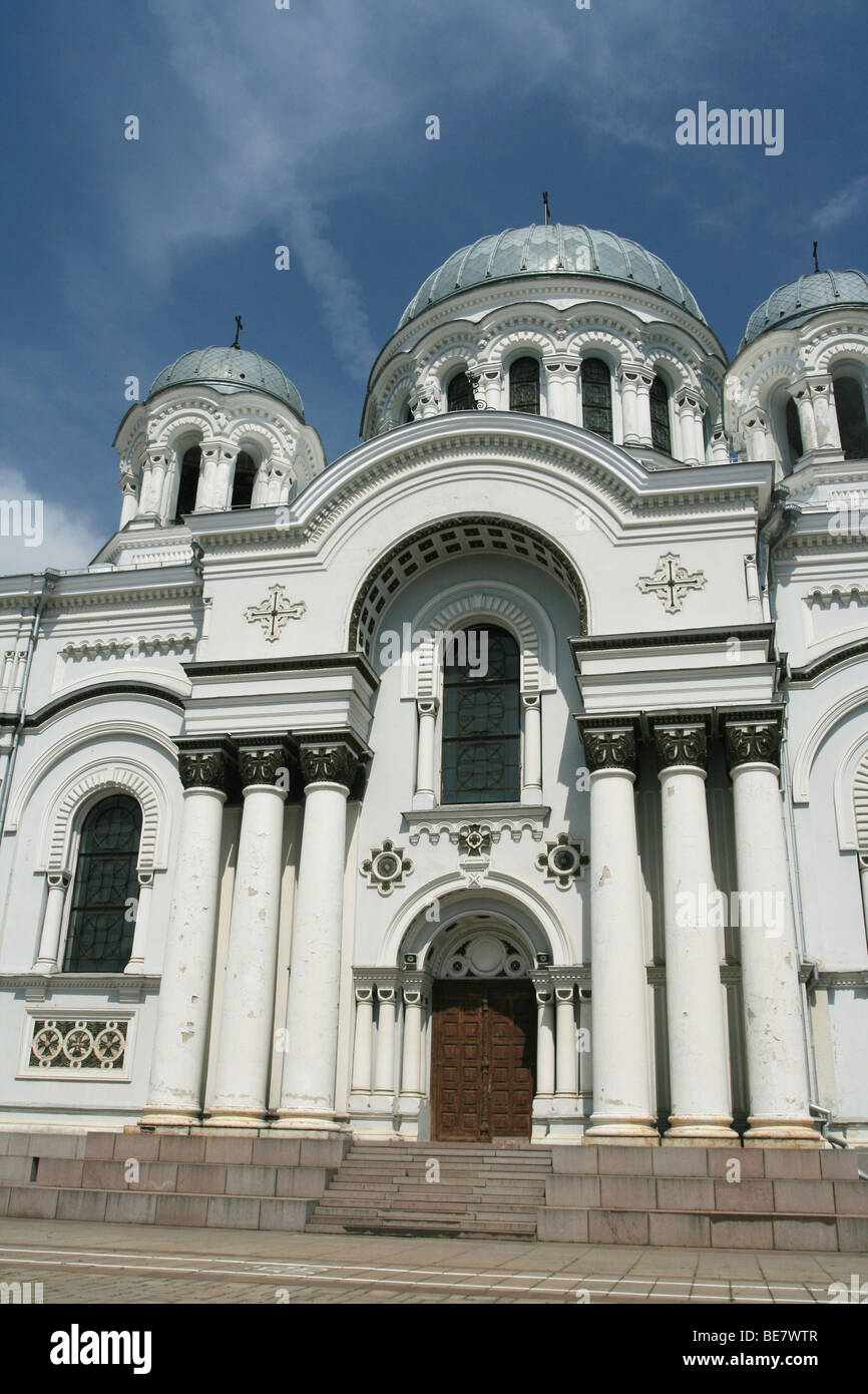 San Michele Arcangelo chiesa, a Kaunas, Lituania Foto Stock