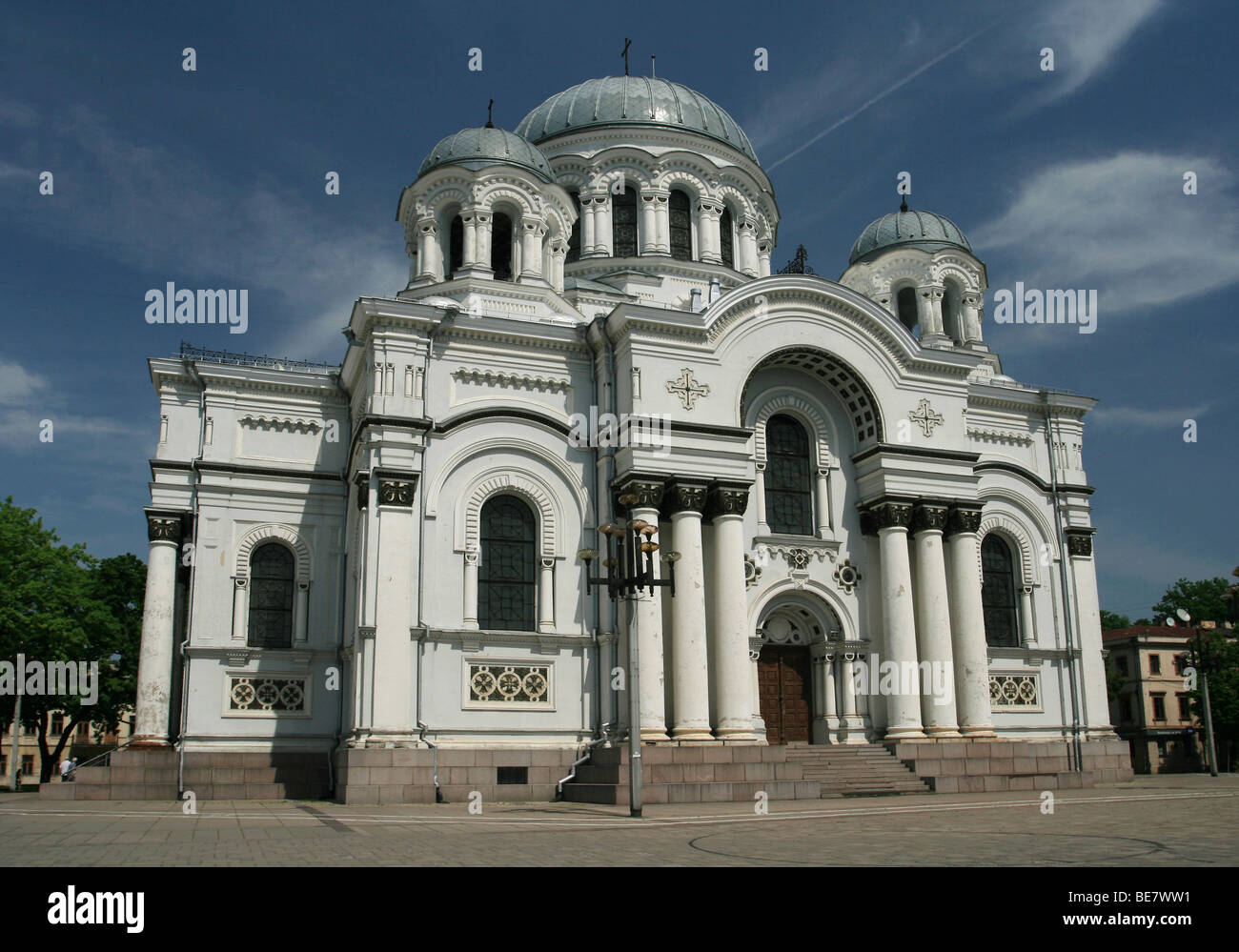 San Michele Arcangelo chiesa, a Kaunas, Lituania Foto Stock