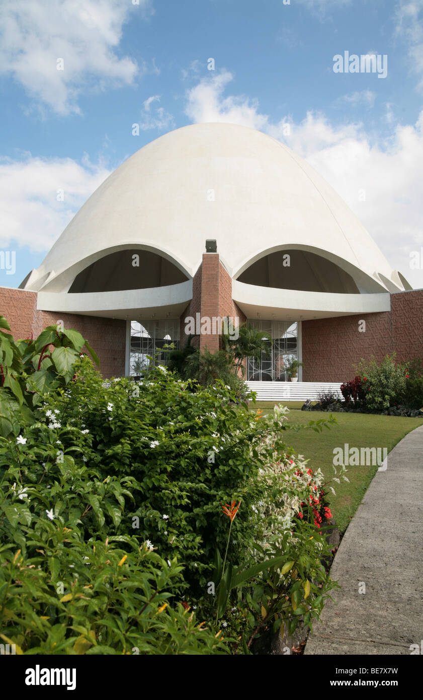 Viste dal tempio Bahai di Panama City. Foto Stock