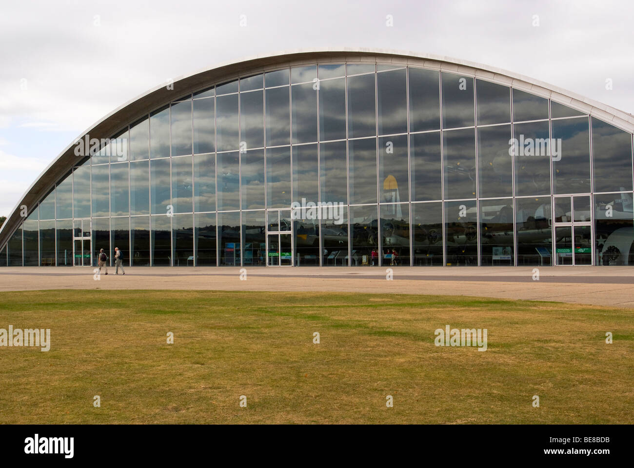 La American Air Museum parte di Imperial War Museum Duxford Cambridgeshire England Regno Unito Foto Stock