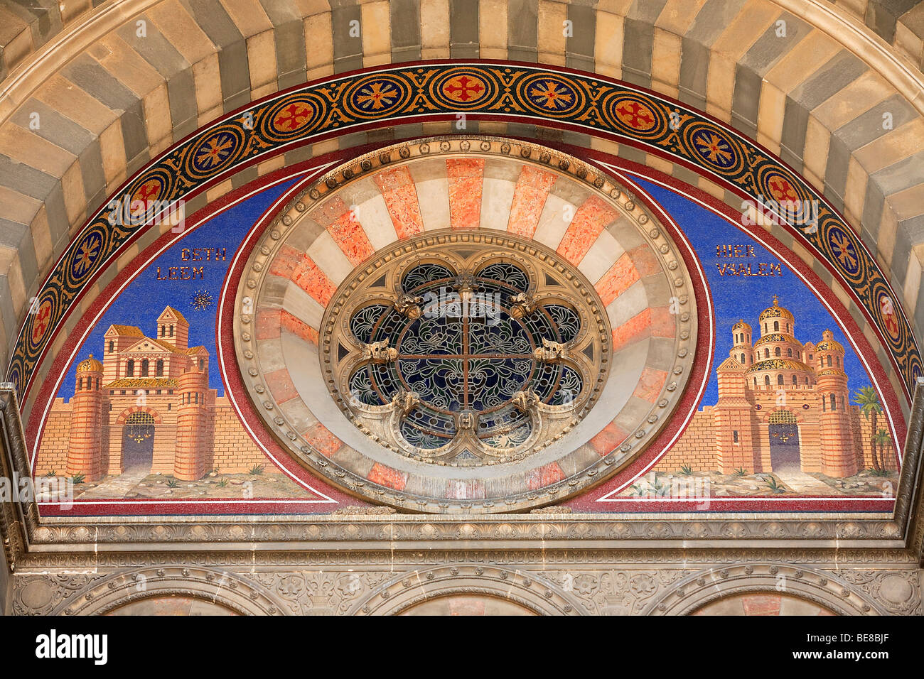 Cattedrale DE LA GRANDE, Marsiglia Foto Stock