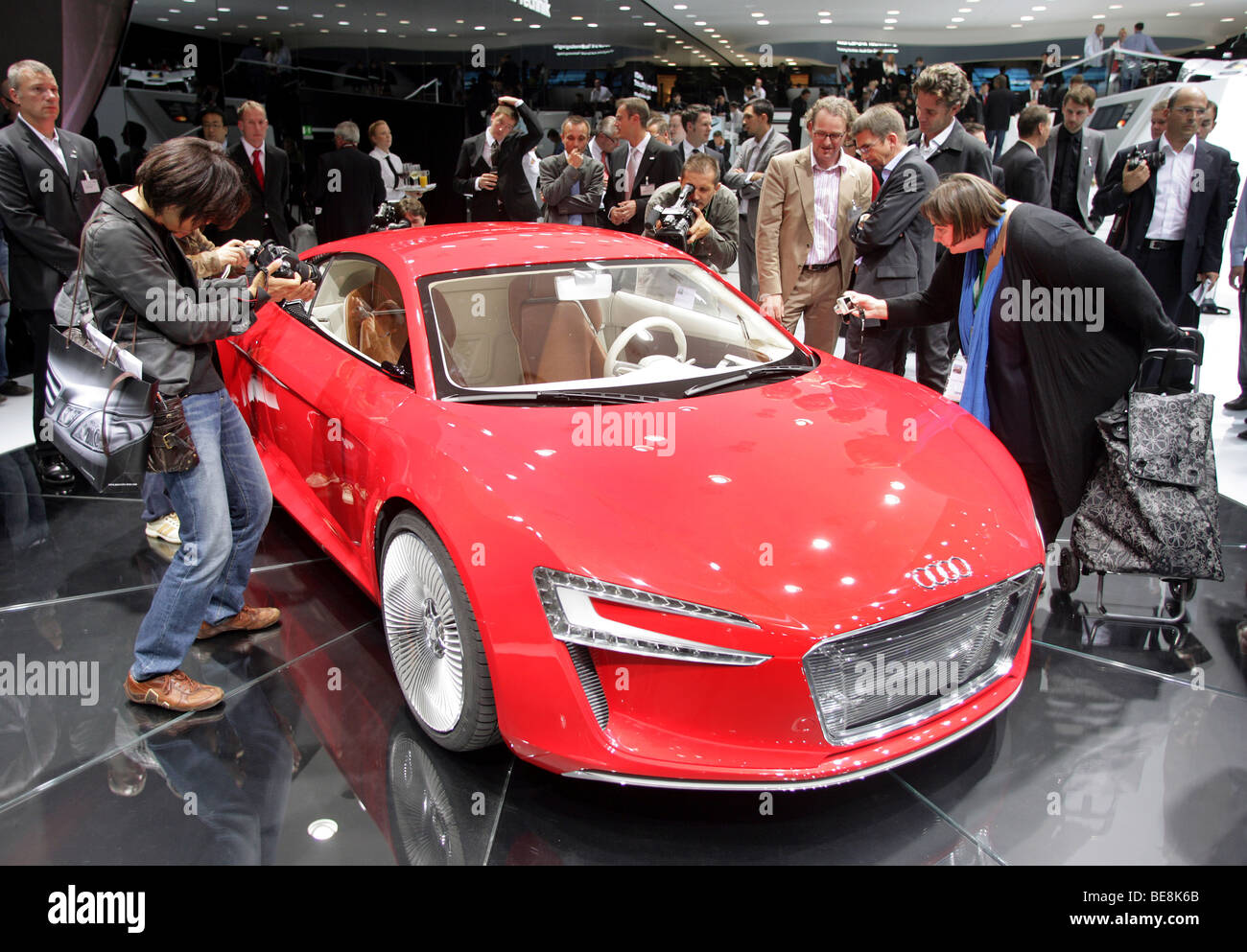 Auto elettrica 'Audi e-tron' alla 63. IAA Motor Show di Francoforte/Germania, 15.9.2009 Foto Stock