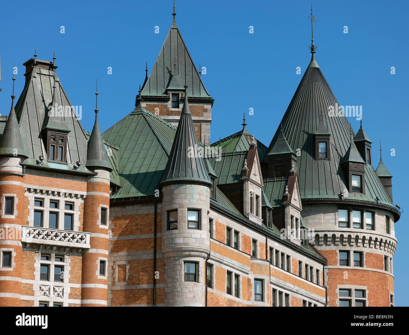 Canada,Quebec,Quebec City,Chateau Frontenac Foto Stock
