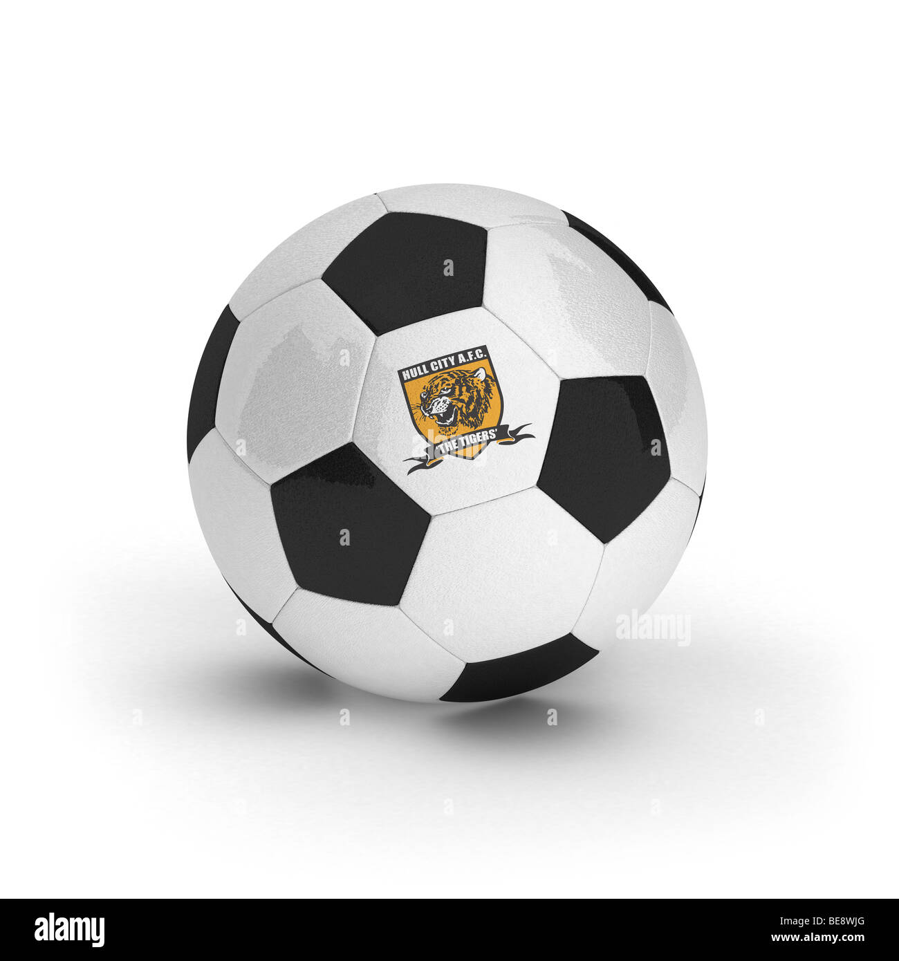 Hull City Football Club emblema di un calcio Foto Stock
