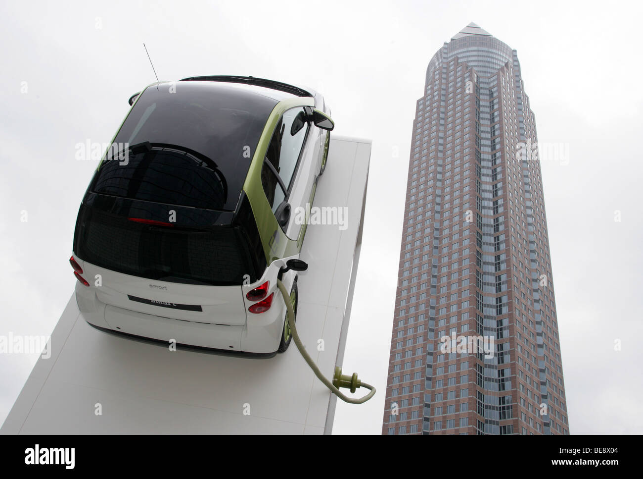 Auto elettriche smart drice elettrico al 63. IAA Motor Show di Francoforte/Germania, 15.9.2009 Foto Stock