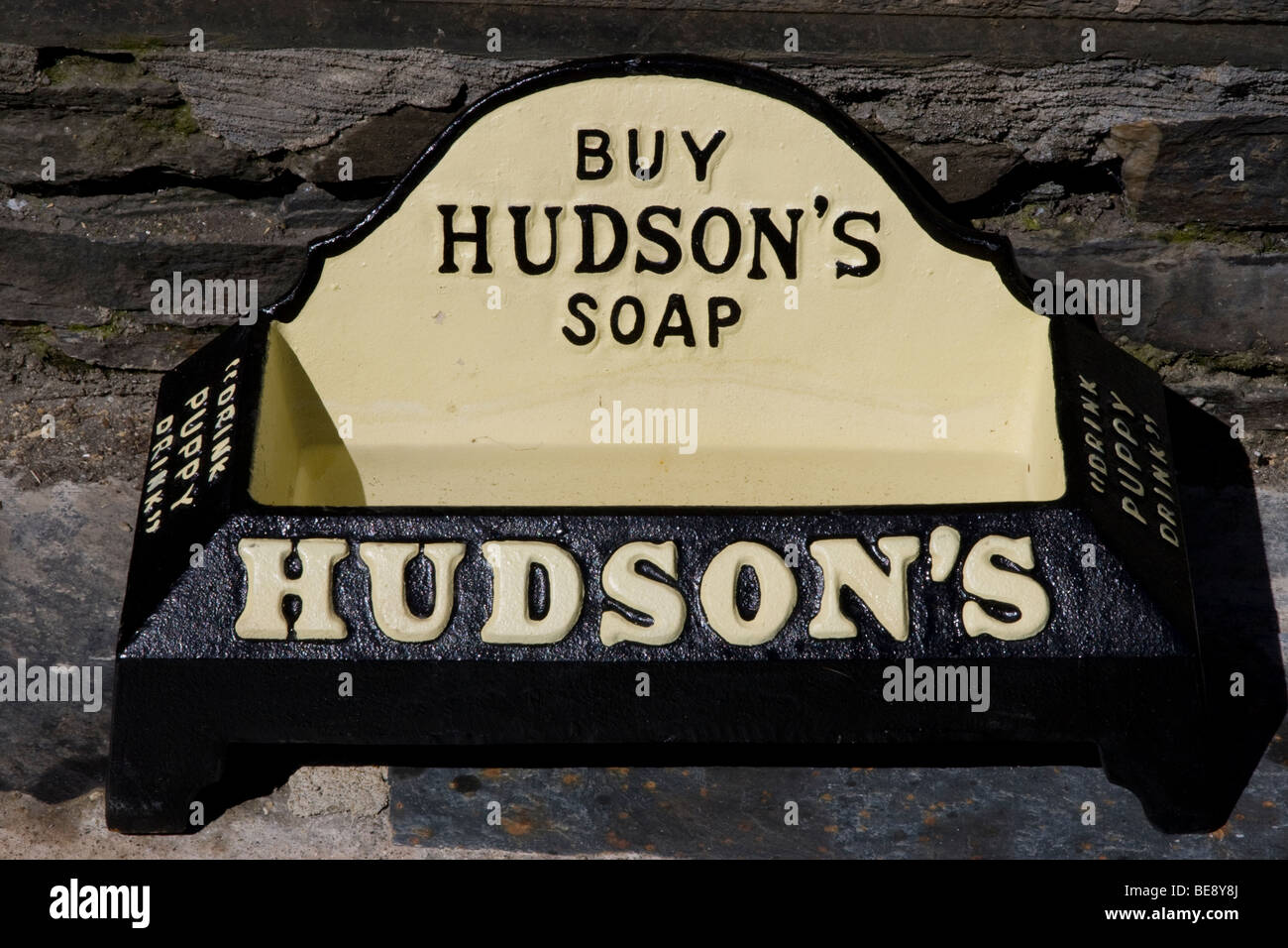 Un Hudson soap abbeveratoio per cani. Foto Stock