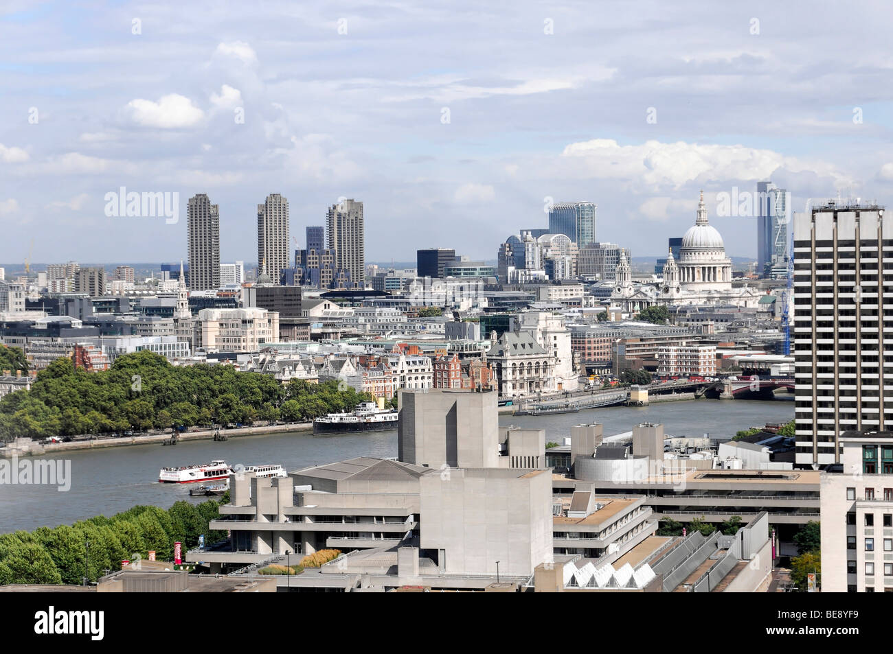 Il centro con il quartiere finanziario di Londra, Inghilterra, Regno Unito, Europa Foto Stock