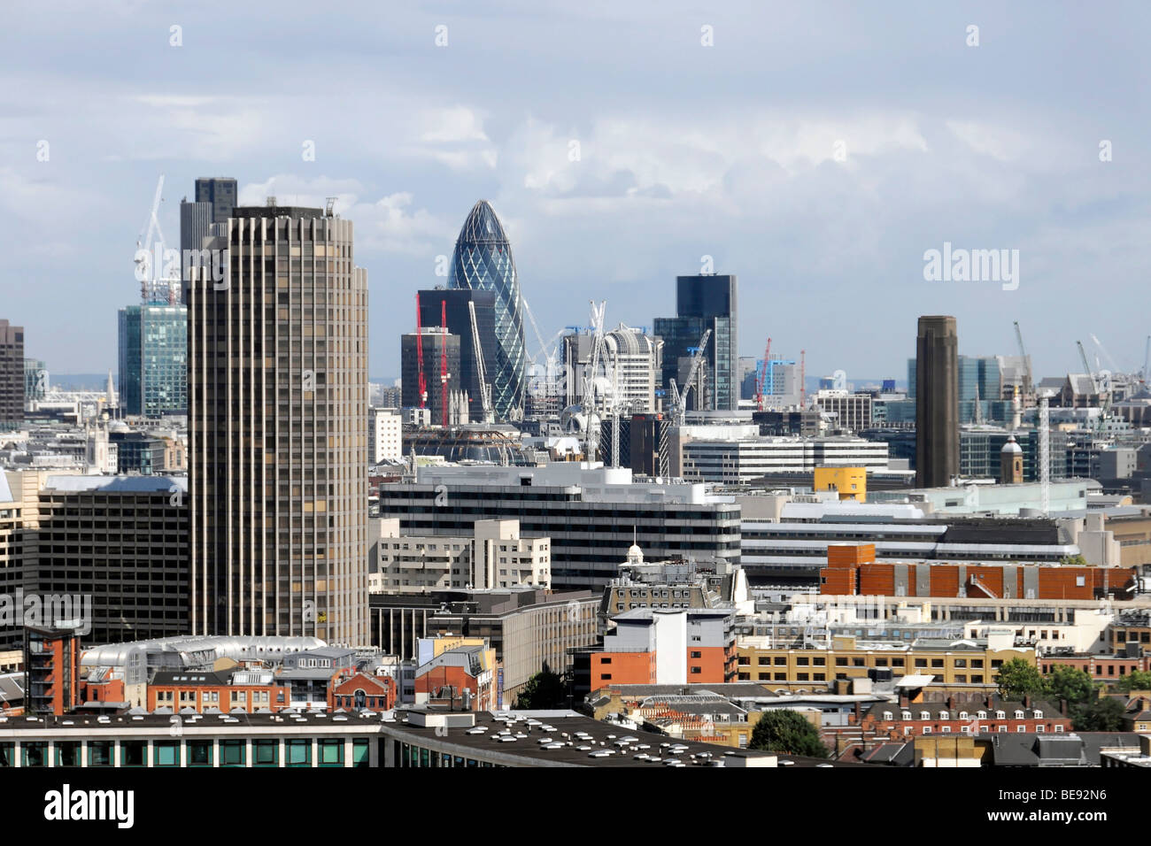 Centro e il quartiere finanziario di Londra, Inghilterra, Regno Unito, Europa Foto Stock