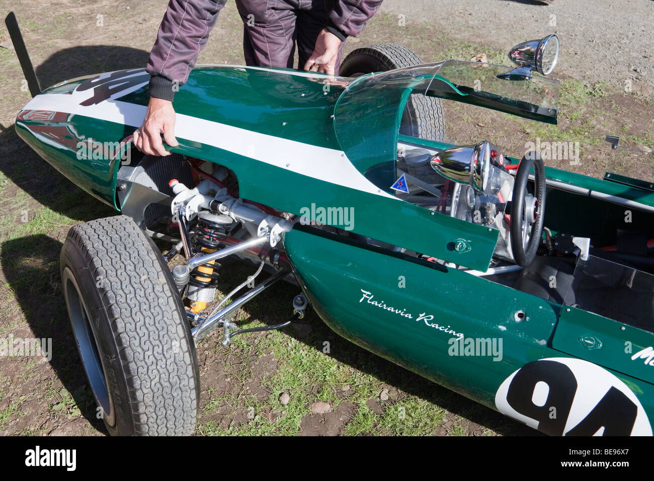 Cooper T65 di formula junior racing car Foto Stock