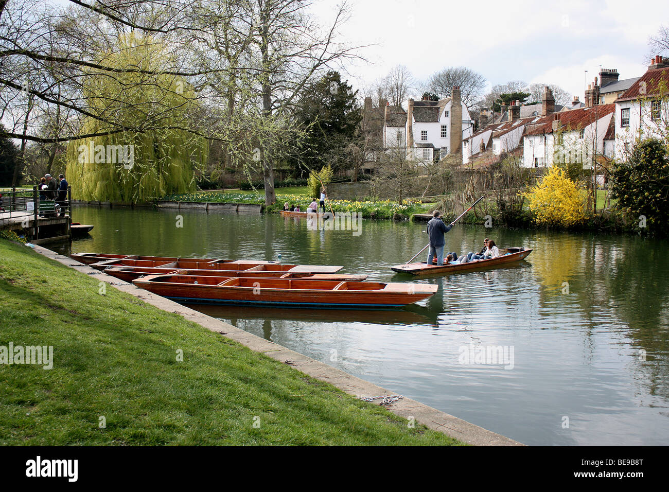 vista di Cambridge Foto Stock