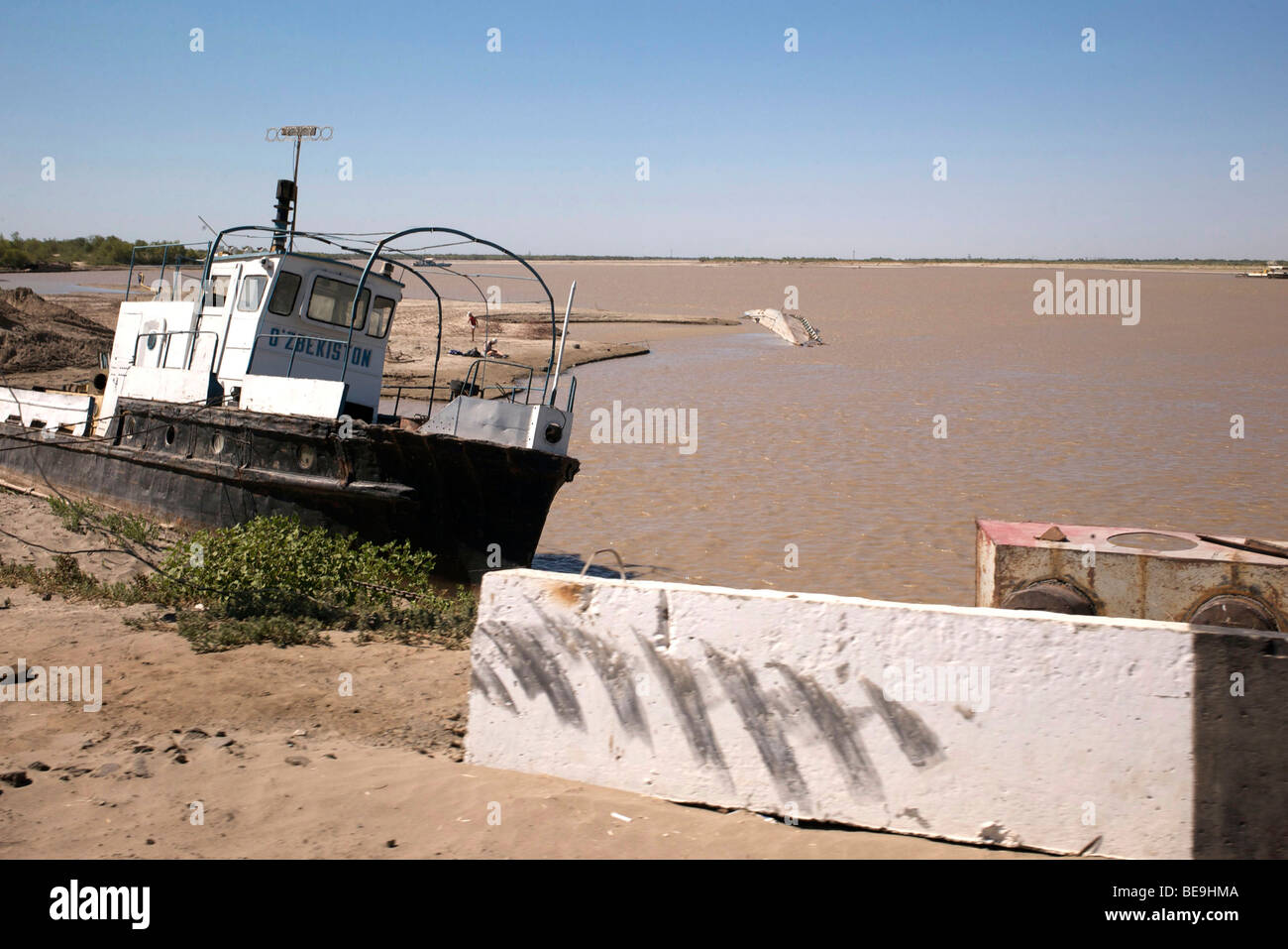 Aral (Uzbekistan) : Amu Darya River Foto Stock