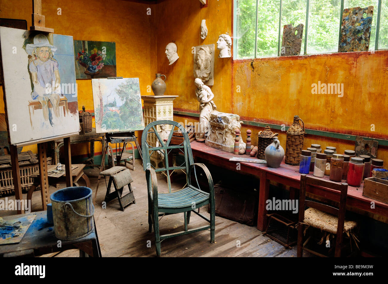 Giverny (27) : l'ex Baudy Hotel Foto Stock