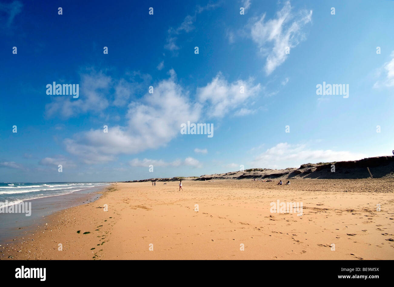 Isola di Oleron (17): la spiaggia. Foto Stock