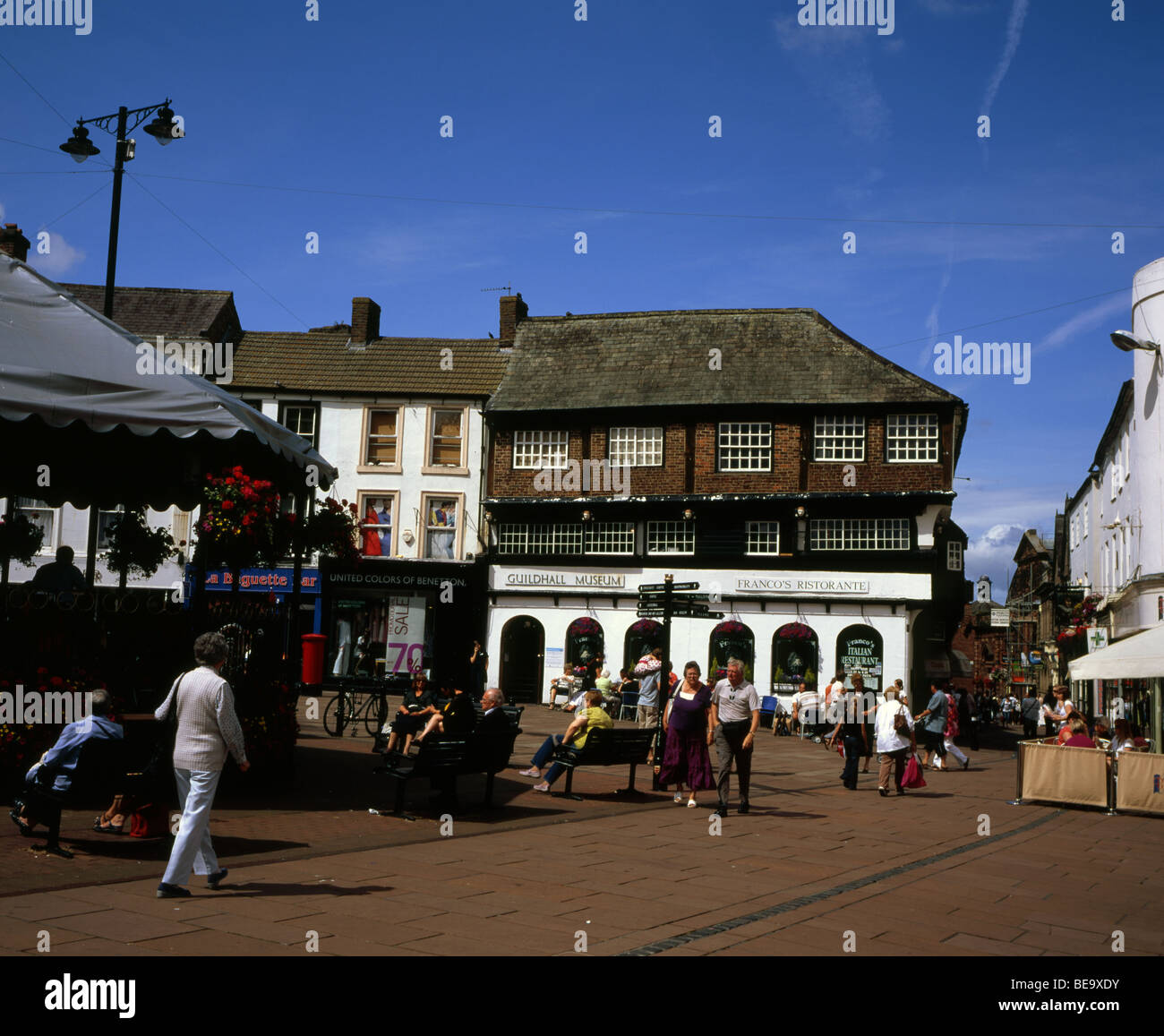 Guildhall Museum Carlisle Cumbria Inghilterra England Foto Stock