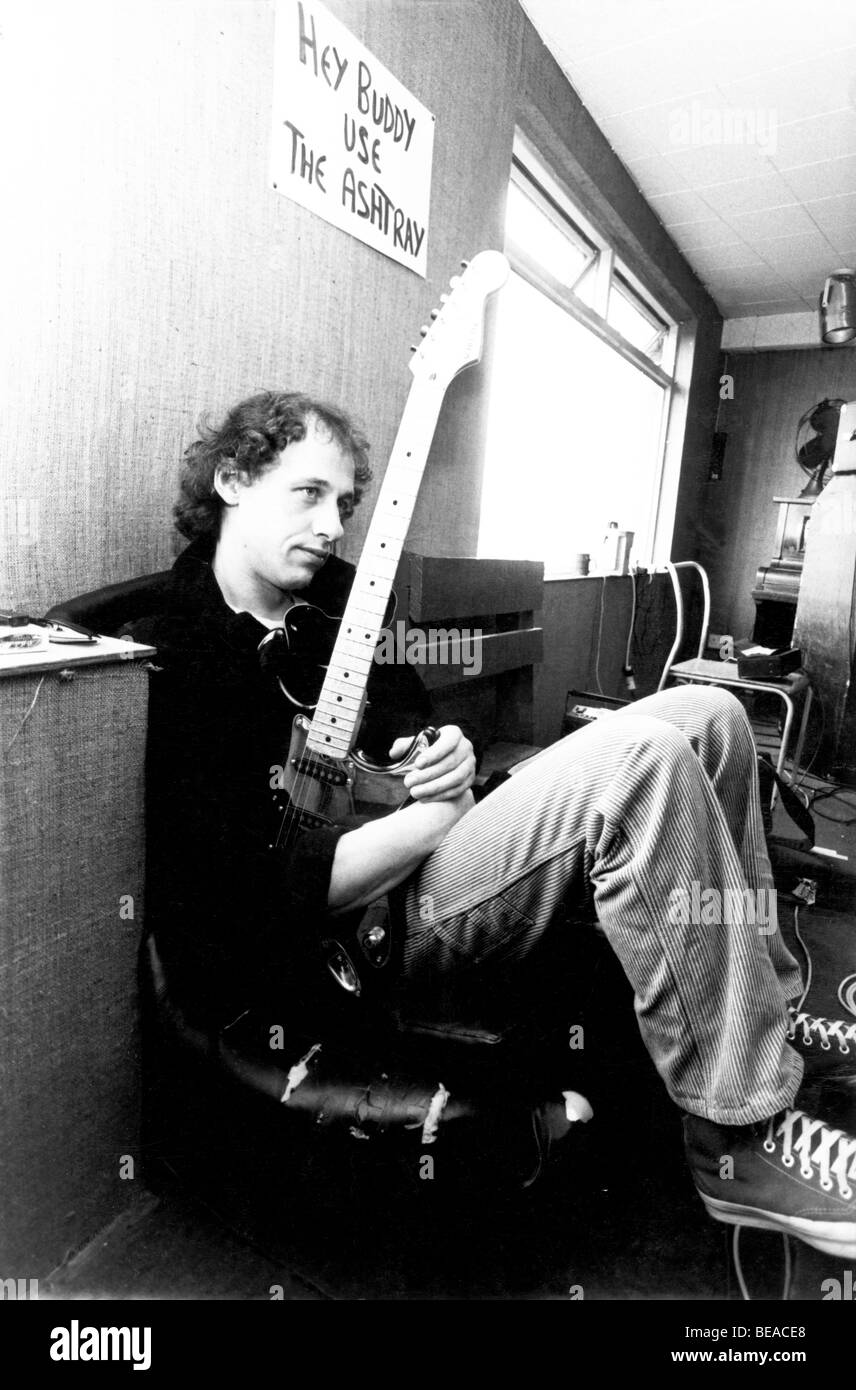 DIRE STRAITS - Mark Knopfler circa 1985 Foto Stock