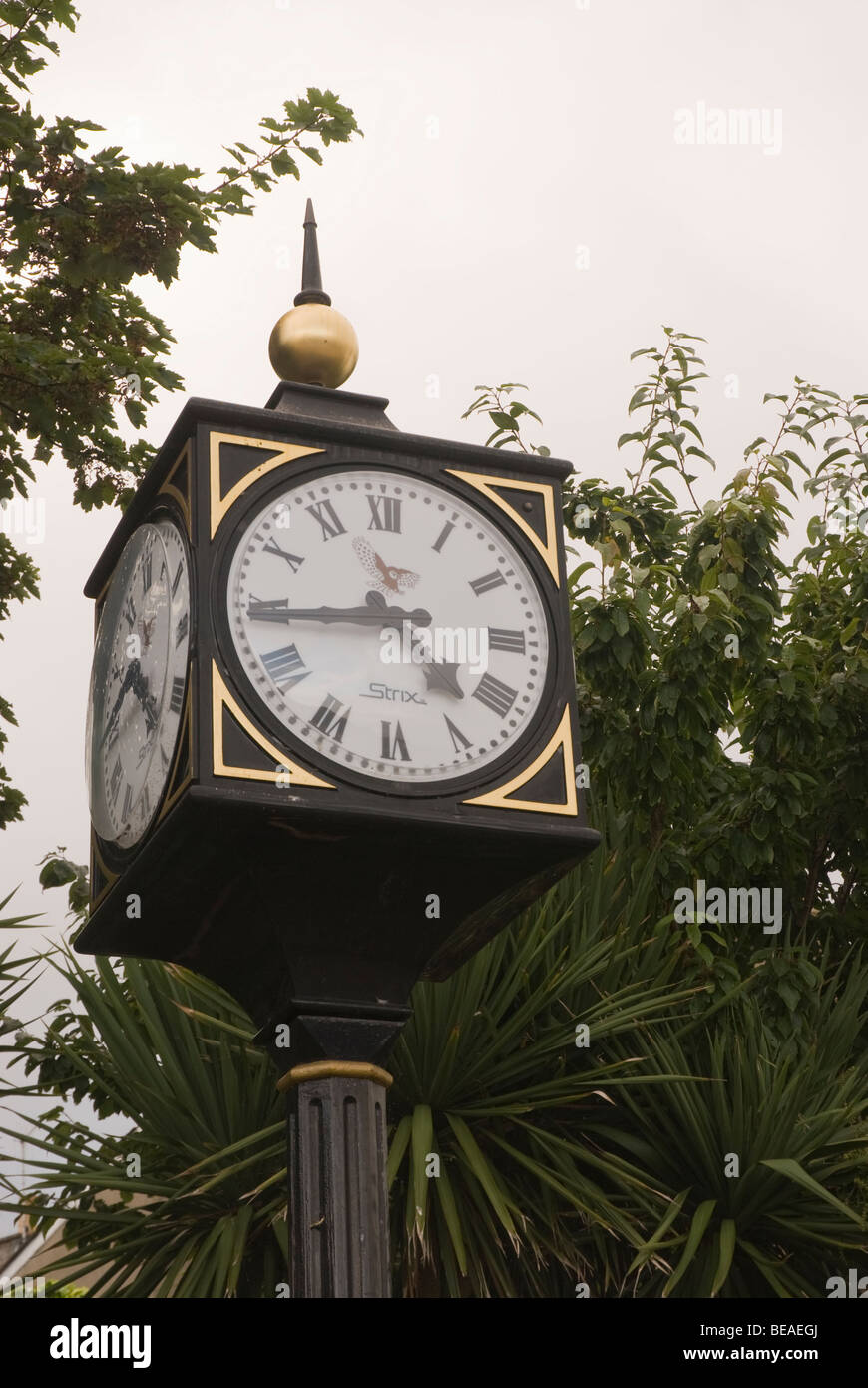 Orologio della città Foto Stock