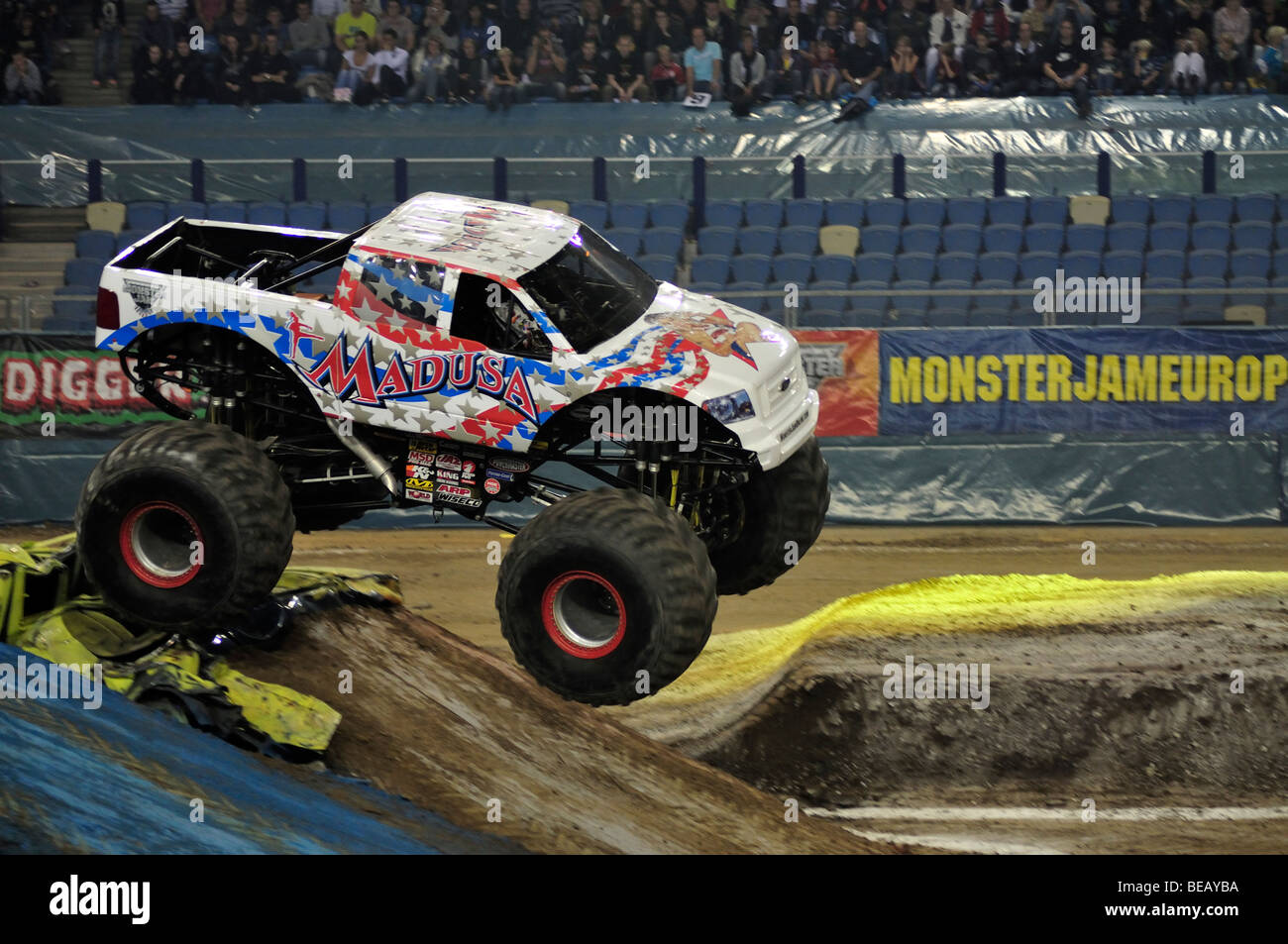 Monster Jam Madusa Foto Stock