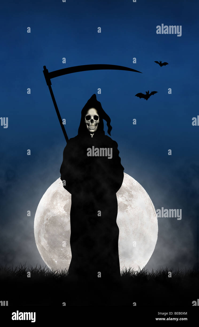 Grim Reaper Foto Stock