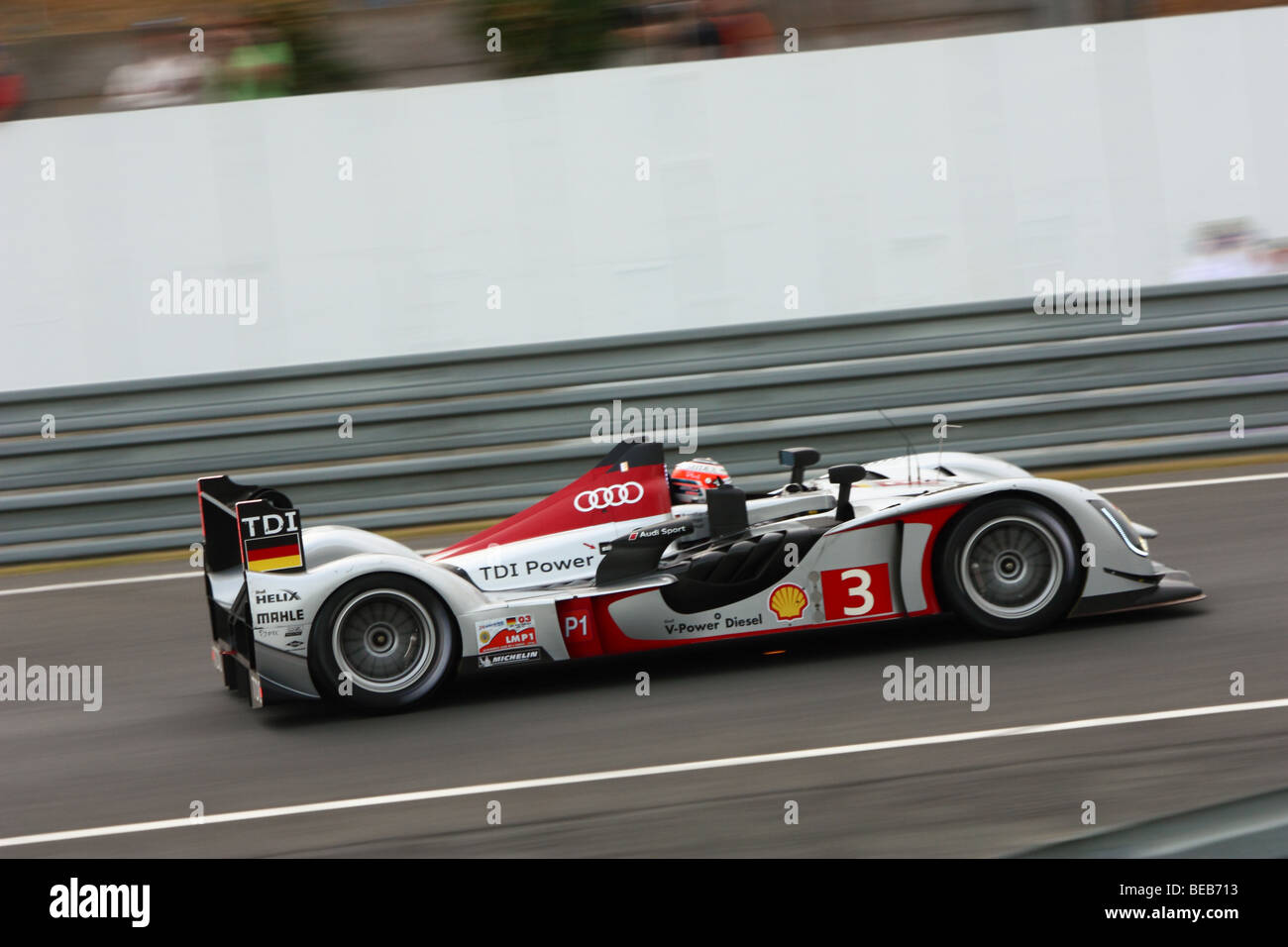 24 Ore di Le Mans 2009 - Audi R15 TDI n°3 Foto Stock