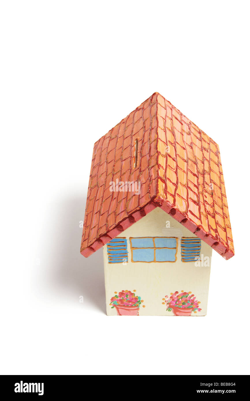 Salvadanaio di casa Foto Stock