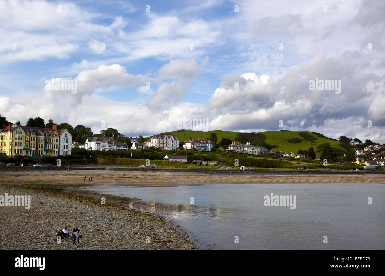 Criccieth Gwynedd in Galles Foto Stock